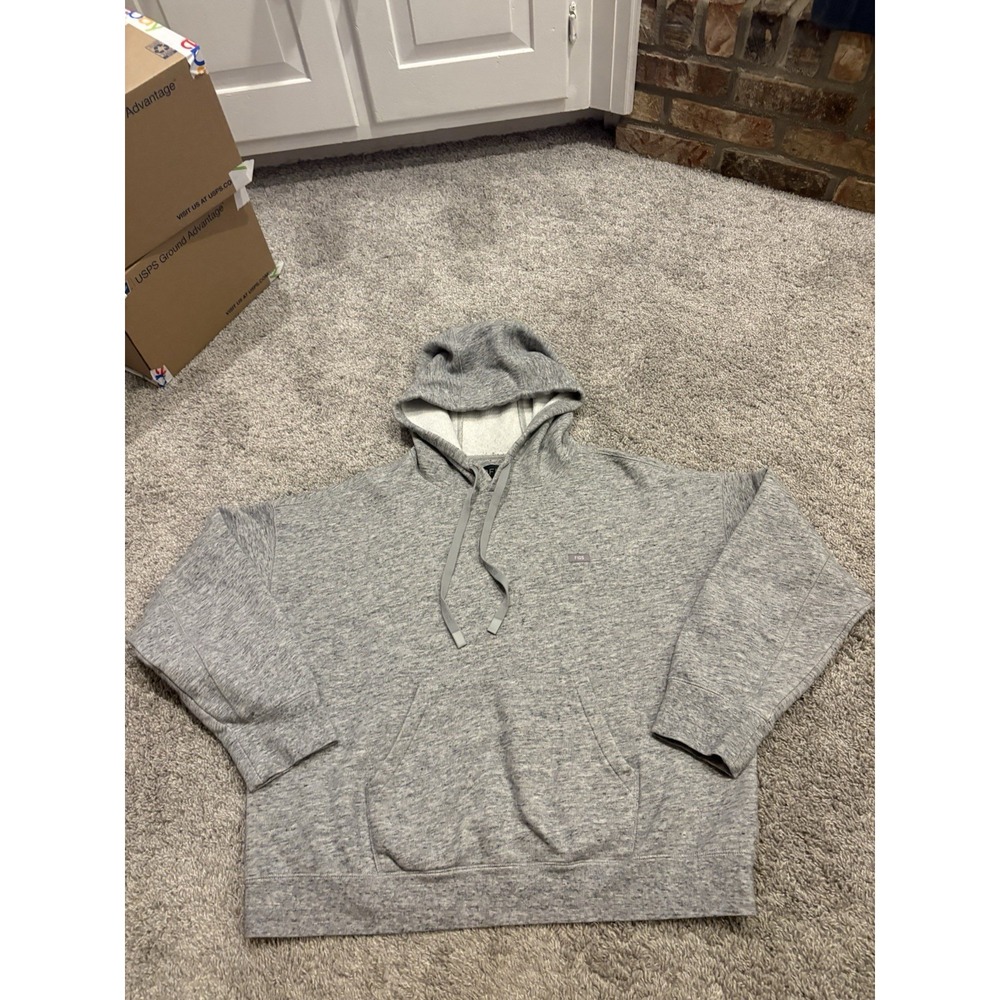 Figs Off Shift Hoodie Womens XXL 2XL GRAY Fleece Pullover Medical W22LW1021 RARE